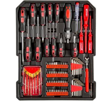 Produktbild TecTake Trolley-Werkzeugkoffer 416-tlg.