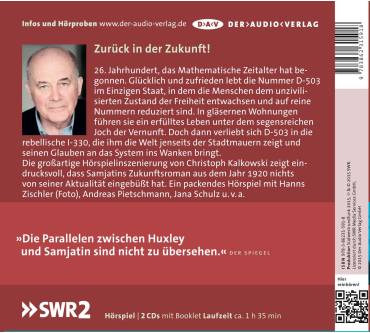 Produktbild Jewgenij Samjatin Wir. Hörspiel