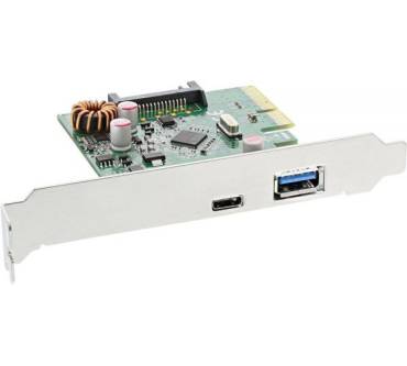 Produktbild InLine PCie USB 3.1 Typ A + Typ C