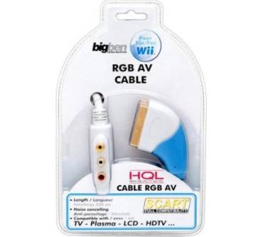 Produktbild BigBen Interactive Wii RGB AV Cable