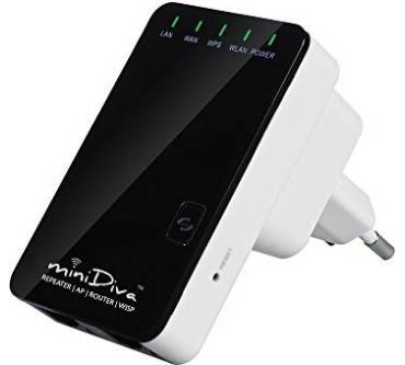 Produktbild Minidiva 4-in-1 WLAN-Repeater WR0006-DE