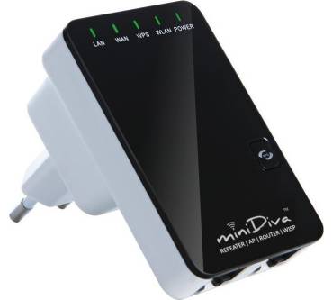 Produktbild Minidiva 4-in-1 WLAN-Repeater WR0006-DE