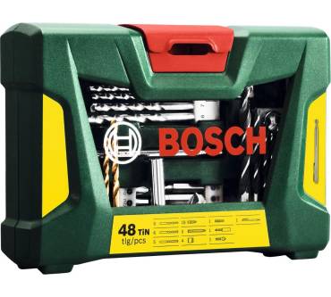Produktbild Bosch 48-teiliges V-Line TiN-Bohrer- und Bit-Set mit Magnetstab