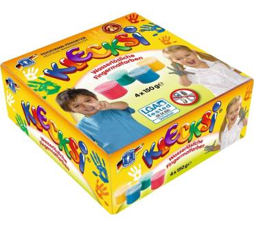 Produktbild Feuchtmann Spielwaren Klecksi Wasserlösliche Fingermalfarben