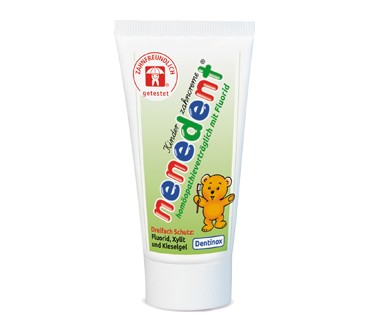 Produktbild Dentinox Nenedent Kinderzahncreme homöopathieverträglich mit Fluorid