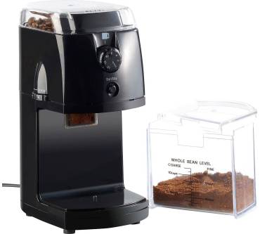 Produktbild Rosenstein & Söhne Elektrische Kaffeemühle mit Scheibenmahlwerk
