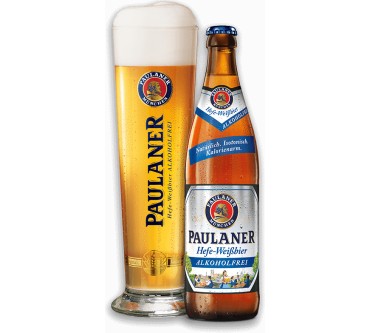 Produktbild Paulaner Hefe-Weißbier (alkoholfrei)
