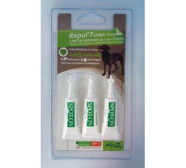 Produktbild AB7 Veterinanrian Industries Pilou Repul'7 Spot-On für Hunde