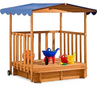Produktbild Deuba Sandkasten mit überdachter Spielveranda