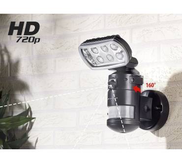 Produktbild VisorTech HD-IP-Kamera mit LED-Flutlicht
