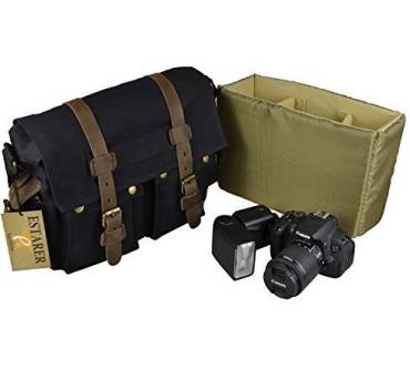 Produktbild Estarer Vintage Canvas Kameratasche für DSLR SLR-Kamera