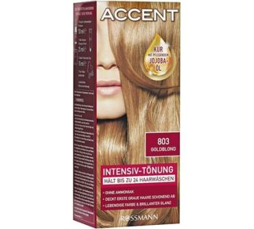 Rossmann / Accent Intensiv-Tönung Goldblond 803 im Test: 2,4 gut