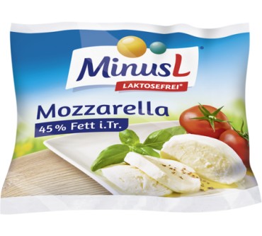 Produktbild MinusL Mozzarella laktosefrei