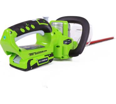 Produktbild Greenworks Hedge Trimmer - 24 V - 57 cm deluxe modell (2200107)
