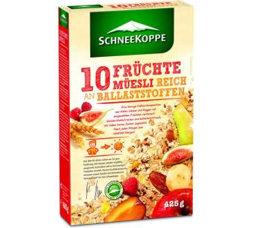 Produktbild Schneekoppe 10 Früchte Müesli