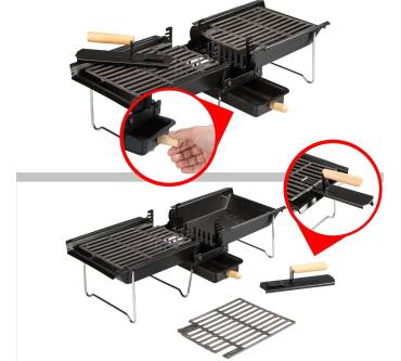 Produktbild Wiesenhof Bruzzzler Klappgrill mit hitzebeständiger Tragetasche