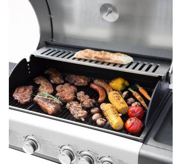 Produktbild Wiesenhof Bruzzzler Edelstahl 4+1 Gasgrill