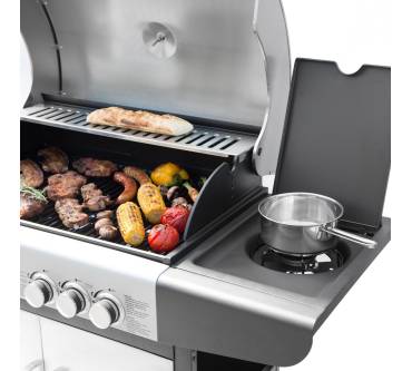 Produktbild Wiesenhof Bruzzzler Edelstahl 4+1 Gasgrill