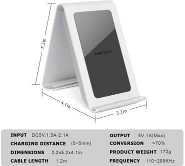Produktbild Choetech T516 Wireless Charger
