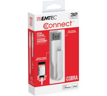 Produktbild Emtec iCobra USB 3.0 Duo Lightning T500 (32 GB)