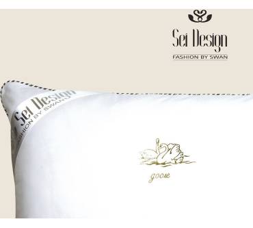 Produktbild Sei Design Premium Swan Mikrofaser Kopfkissen