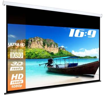 Produktbild eSmart Germany Rollo Leinwand Mimoto (16:9 / 221 x 125 cm)