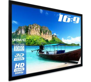 Produktbild eSmart Germany Rahmen Leinwand Mirale (16:9 / 221 x 125 cm)