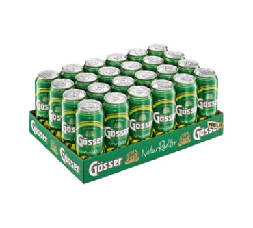 Produktbild Gösser NaturRadler