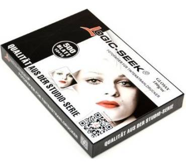 Produktbild Logic-Seek Premium Fotopapier Glossy 10x15 180g/qm hochglänzend wischfest