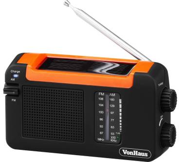 Produktbild VonHaus Solar & Dynamo FM Radio (15/025)