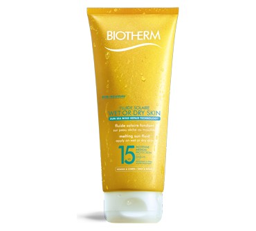 Produktbild Biotherm Fluide Solaire Wet or Dry Skin LSF 15