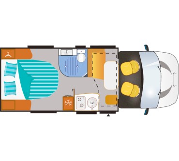 Produktbild Chausson 638EB Korus 2.2 TDCi 6-Gang manuell (114 kW)