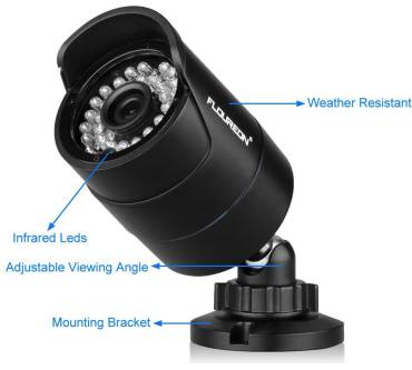 Produktbild Floureon 8 Kanal 960H DVR Onvif 1080P NVR 1200TVL