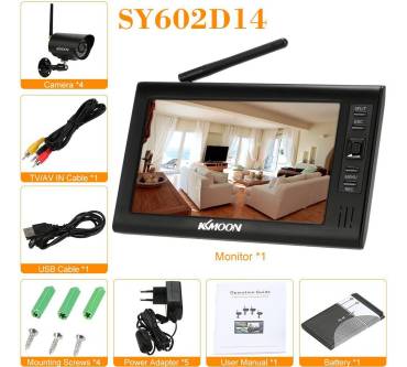 Produktbild KKMoon 2.4GHz Wireless 4CH Kit