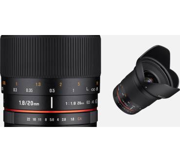 Produktbild Samyang 20mm F1,8 ED AS UMC