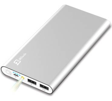 Produktbild JETech 10,000mAh 2-Output Portable External Power Bank