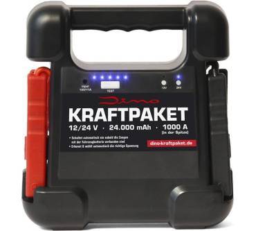 Produktbild Dino Kraftpaket 1-in-1-Starthilfegerät 12/24 V 1000A