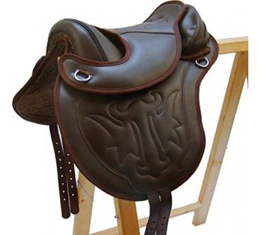 Produktbild A&M Reitsport Baumloser Wanderreit-Sattel Sami Kunstleder