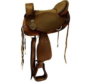 Produktbild A&M Reitsport Baumloser Wanderreit-Sattel Alaska Büffelleder