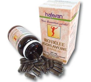 Produktbild hafesan Rotklee Isoflavone 500 mg Kapseln