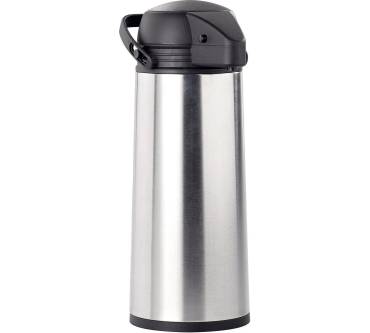 Produktbild Rosenstein & Söhne Edelstahl-Pump-Vakuum-Isolierkanne, 1,9 Liter NC-2338-919