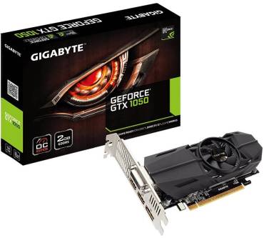 Produktbild GigaByte GeForce GTX 1050 OC Low Profile 2G
