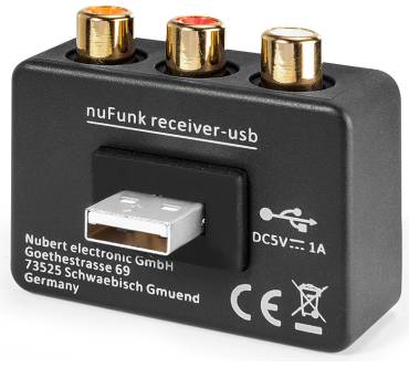 Produktbild Nubert nuFunk-System (Sender S-2 + Empfänger EU-1)