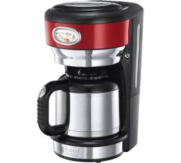 Produktbild Russell Hobbs Retro Ribbon Red Thermo Kaffeemaschine