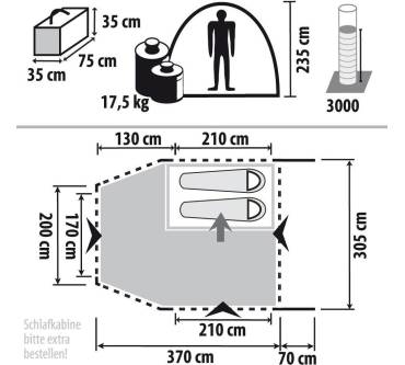 Produktbild Fritz Berger Busvorzelt Liberta-L Deluxe