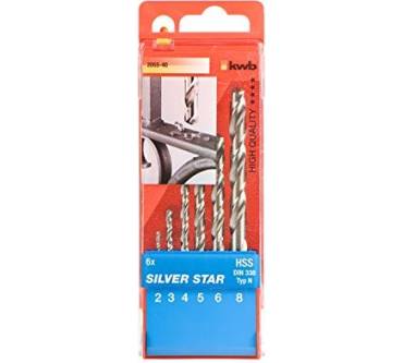 Produktbild KWB Silver Star HSS Spiralbohrersatz, 6-tlg.