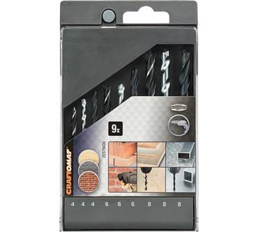 Produktbild Bauhaus / Craftomat Bohrer-Set für Holz, Stein und Metall, 9-tlg. (22379430)