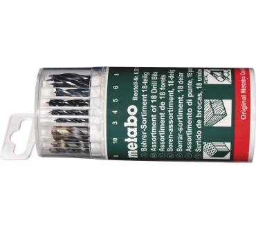 Produktbild Metabo Bohrersortiment, 18-teilig (627190000)