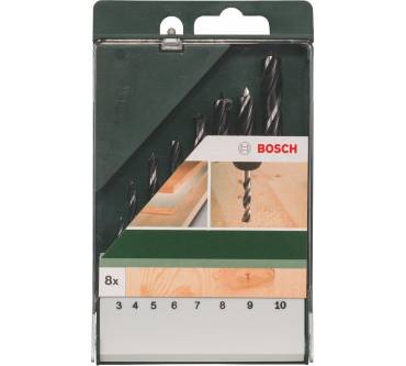 Produktbild Bosch 8tlg. Holzspiralbohrer-Set (2609255215)