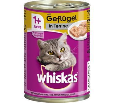Produktbild Whiskas 1+ Jahre mit Geflügel in Terrine